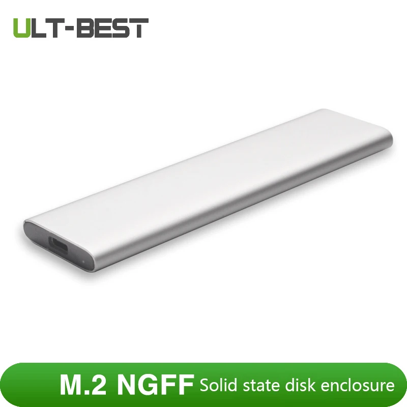 Ult-лучший 10 Гбит/с Usb 3,1 к M.2 B-Key Ngff Ssd мобильный жесткий диск коробка адаптер карта Внешний корпус чехол для M2 Sata Ssd Usb 3