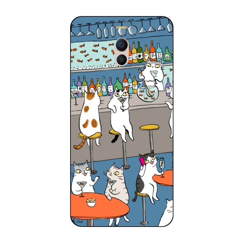 Силиконовый чехол для Meizu M6 Note с крутым принтом мягкий TPU Meilan телефона M 6 M721H 16 ГБ 32