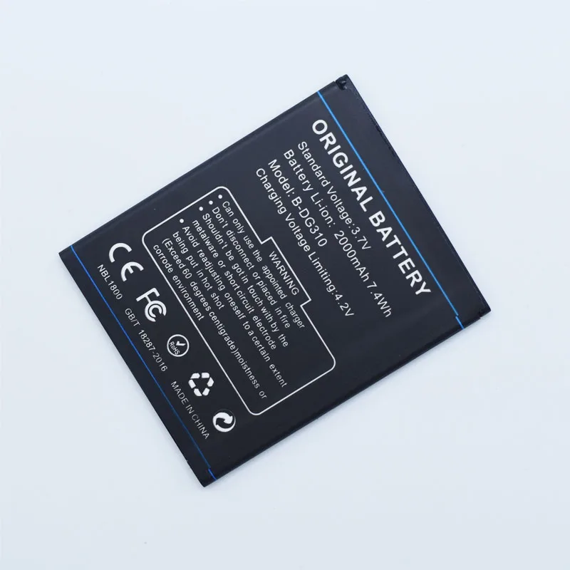 Новые оригинальные Hekiy батареи B DG310 Для DOOGEE BDG310 2000mAh Высокое качество мобильного