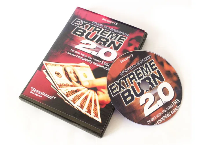 Экстремальное сжигание 2 0 (DVD + трюк) Волшебные трюки визуальная смена Билла Магия