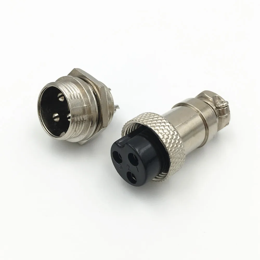 Партиями по 5 комплектов GX16 3 Pin XLR Сделано в Китае 16 мм мужской+ для аудиокабеля с разъемом типа "Мама" разъем авиации ролик для HP адаптер