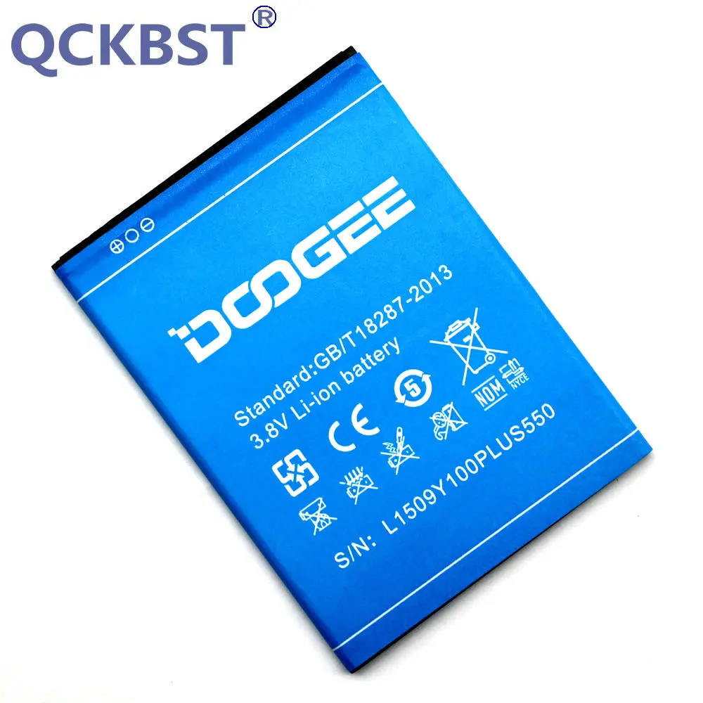 Новый аккумулятор 3000 мАч Y100Plus Для Doogee Y100 Plus высококачественный сменный + код