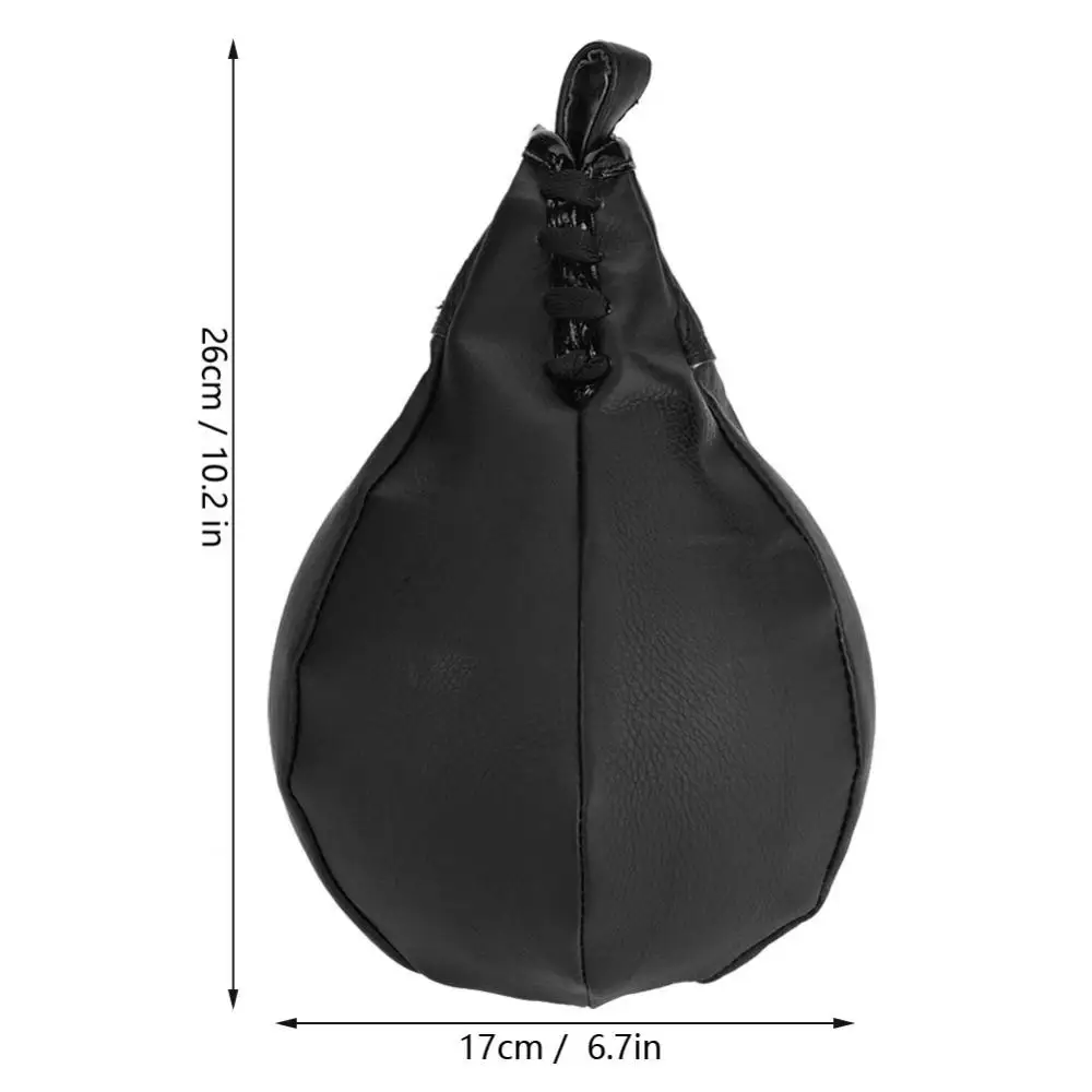 Боксерский скоростной мяч надутый грушевидный полиуретановый боксерский