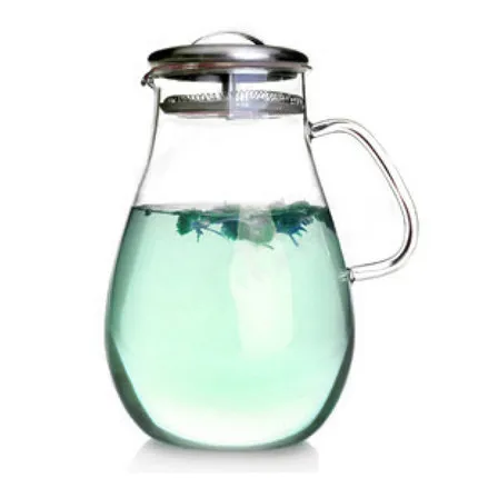 Высокотемпературный стеклянный чайник 2000 мл может быть прямым холодным горением