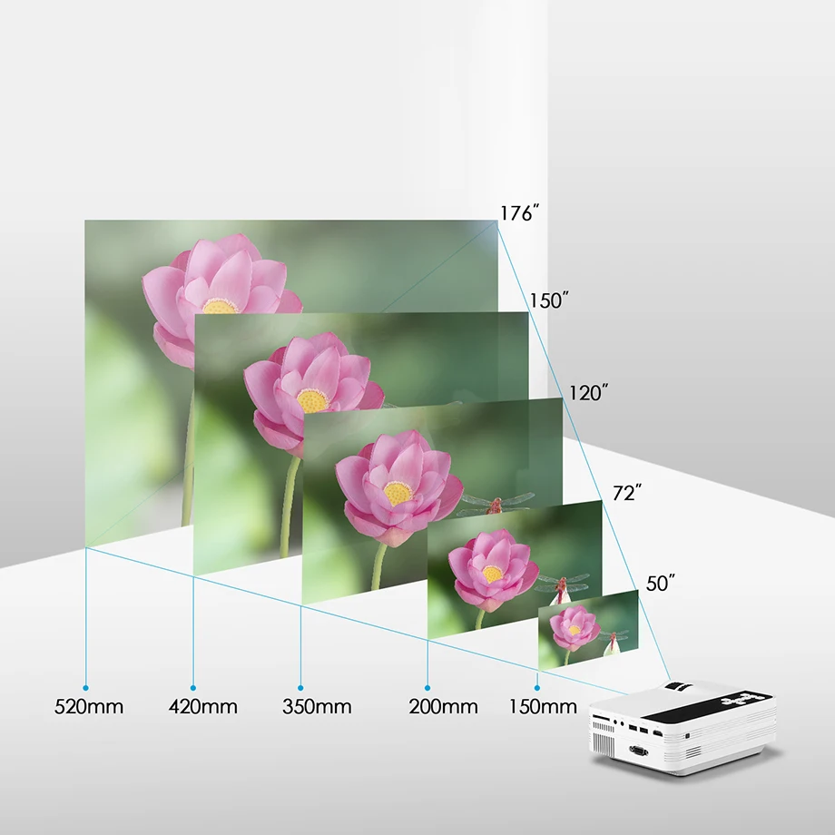 Smartldea 2000 люмен Android6.0 Мини светодиодный ТВ проектор HDMI 3D домашний кинотеатр мультимедийный Full HD 1080P Видеопроектор для игр