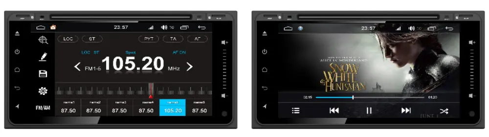Автомобильный Android плеер " ips lcd экран для Toyota ips um/Picnic/Sportsvan 2001~ 2009 автомобильный радиоприемник с навигацией GPS AMP USB DVD CD