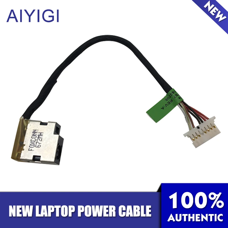 AIYIGI для HP 15 A AC AE AC000 AC010 M6 P M16 DC Jack с кабелем 799736 F57 S57 Y57 813945 001| |