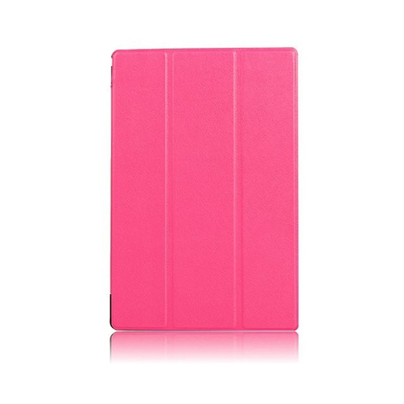 mei hong GUKEEDIANZI Модный Магнитный 3 складной чехол-книжка для sony Xperia Z2 Tablet 10," из искусственной кожи защитный чехол для планшета - Цвет: mei hong