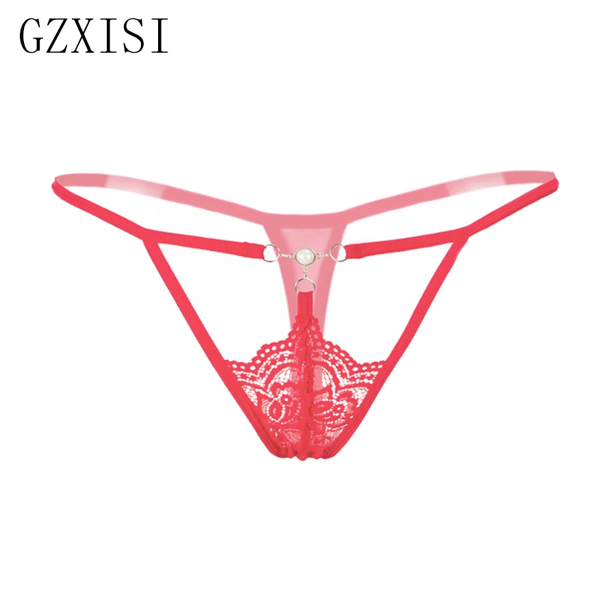 Новое поступление однотонные прозрачные сексуальные трусики с вышивкой женские