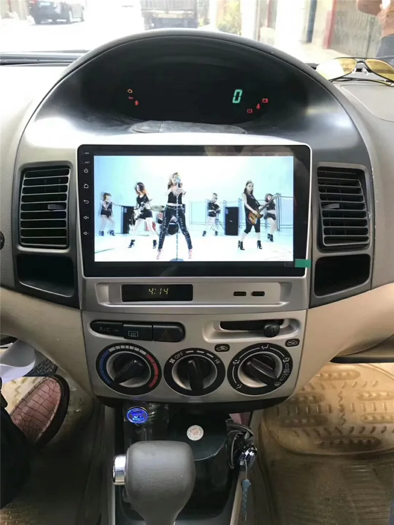 Yulbro Android автомобильный мультимедиа для Toyota Vios 2003 2004 2005 2006 2007 автомобильный dvd Радио gps навигация bluetooth ips экран