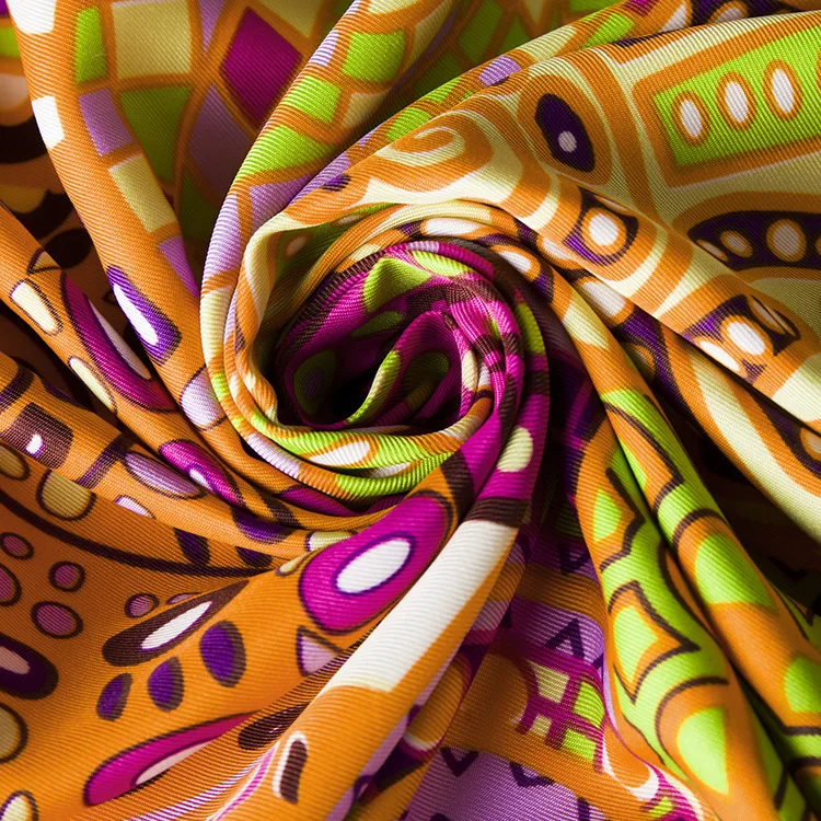 Роскошный брендовый шелковый шарф женские квадратные шарфы испанские Пейсли