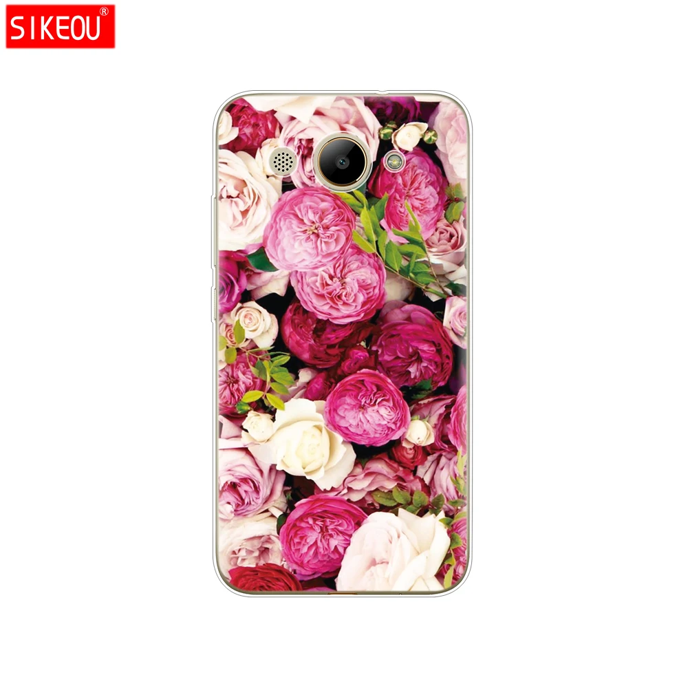 33788 Для huawei Y3 чехол мягкий силиконовый huawei Y3 прозрачная задняя крышка 5,0 ''TPU Y 3 для телефона - Цвет: 33788