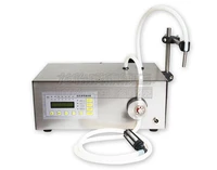 food grade magnetic pump cnc liquid filling machine liquor beverage mineral water automatic small quantitative filling machine