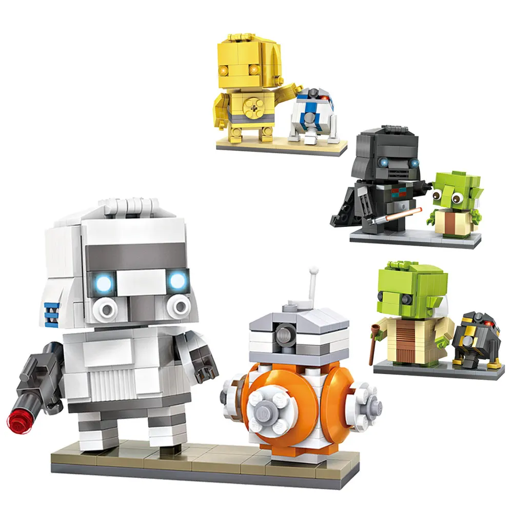 LOZ мини-блок фигурка робота аниме модель сборный домик игрушки DIY набор игрушка