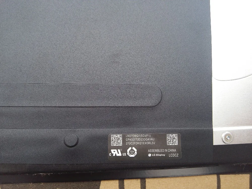 Оригинальный ЖК экран LM270WQ1 SD F1 F2 SDF1 SDF2 Для IMac 27 &quot2012 2013 A1419 2K MD095/096 ME088/089|ЖК-экран