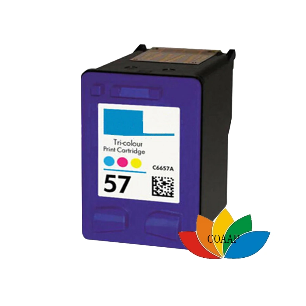 

1pk Refilled hp 57 ink cartridge for Replacement HP Officejet 4110 1110 4105 4215 PSC 2405 2410x 2410v 1210 1213 1215 Printer