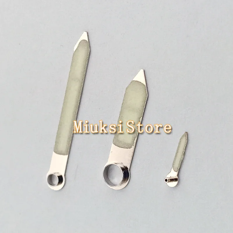 Серебристые мужские стрелки часов подходят eta 6497 6498 Чайка 3600 3620 move men t