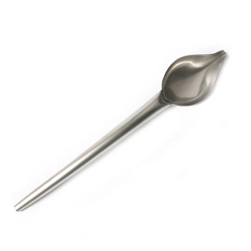 L Нержавеющая сталь ложка для шоколада крем карандашом фильтр ложка Кофе украшения для выпечки Изделия для выпечки шеф-повара живопись инструменты - Цвет: L