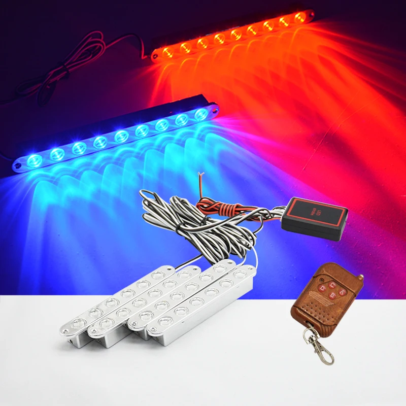 Авто Стайлинг led скорой помощи полиции светильник аварийного автомобиля