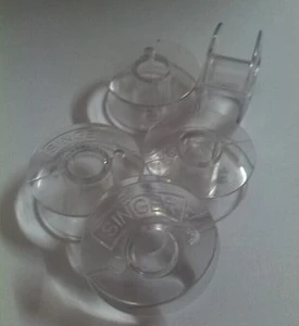 30PCS MADE IN JAPAN Singer Plastic Sewing drop-in Bobbins 172336 172222P Bernina 719 Brother VX1005 Dressmaker 300Z  Necchi 538