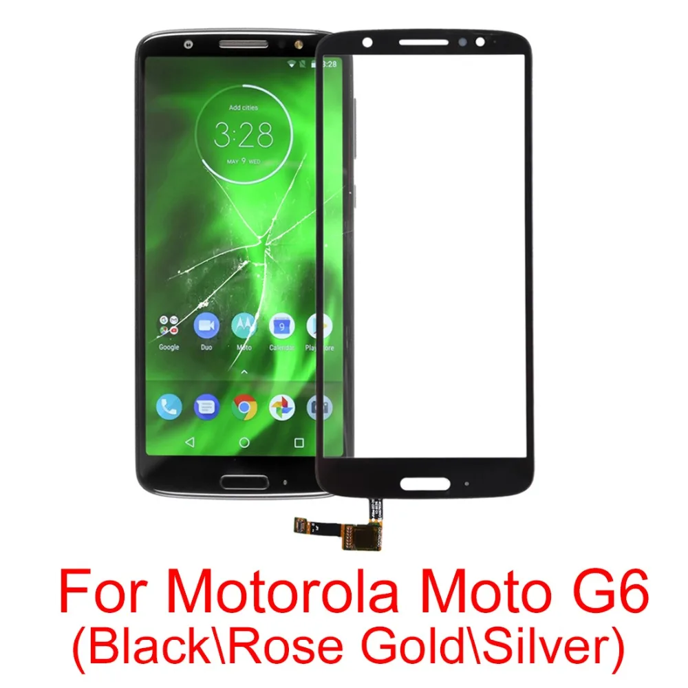 Цифровой преобразователь сенсорной панели для Motorola Moto G5 G6 E5 Play G5S Plus C|Сенсорные