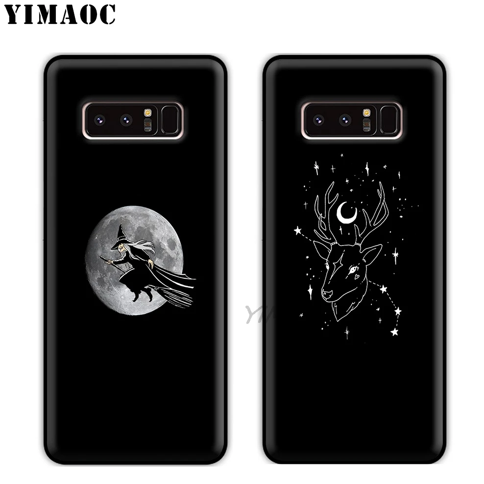 Мягкий силиконовый чехол YIMAOC Herb Witch Moonlight для samsung Galaxy A9 A8 A6 Plus 2018 A5 A3 2017 2016 Note 9 8 |