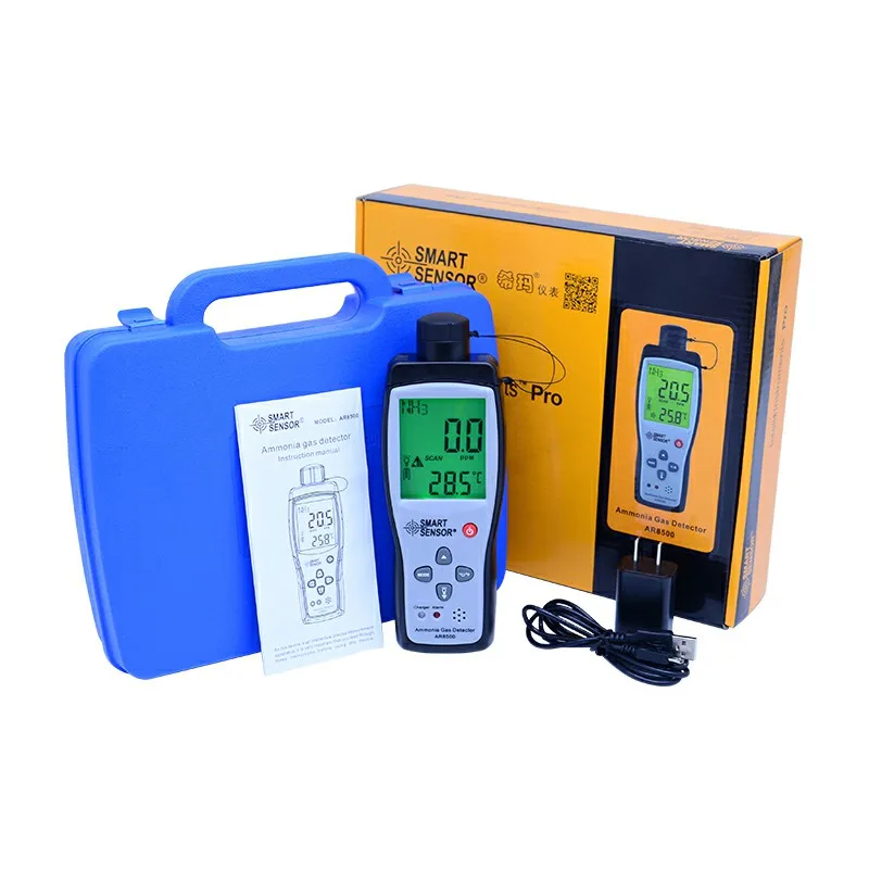 Ручной аммиака газа NH3 детектор метр тестер монитора диапазон 0 100PPM звуко