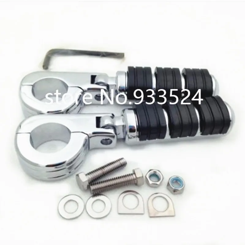 Пара мотоциклетных зажимов 1 1/2 дюйма для Honda GoldWing GL1800 GL1500 VT1100 VTX1300 Yamaha XV1600 XV1700 Suzuki