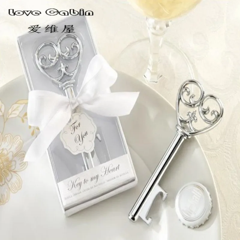 Фото Heart silver bottle opener "Key to my heart " 10PCS/LOT wedding party favor gift Дом и сад Heart silver bottle opener "Key to my heart " 10PCS/LOT wedding party favor gift Дом и сад