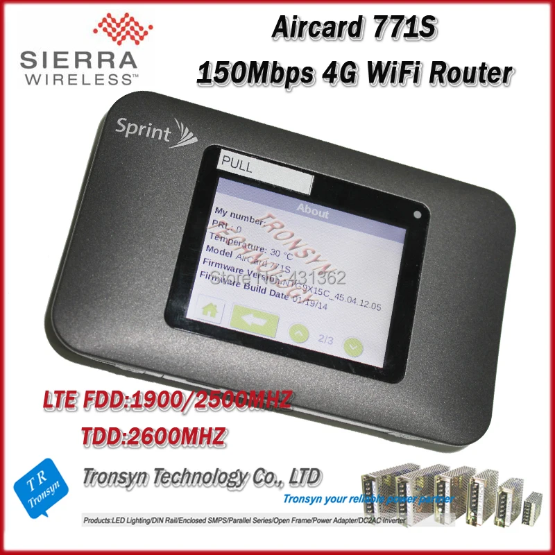 Оригинальная беспроводная сетевая карта Sierra 150 Мбит/с 771S LTE 4G поддержка FDD 1900/2500