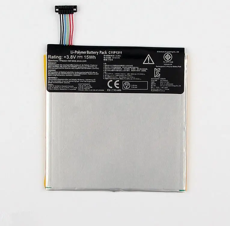 Новый оригинальный аккумулятор для ASUS Fonepad 7 ME175CG MeMo Pad HD 7 (ME175KG) C11P1311 3,8 V 15WH