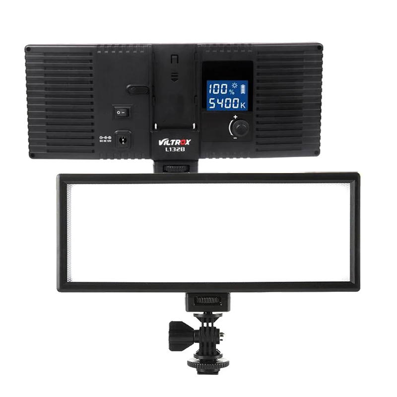 Viltrox L132B ультратонкий CR95 + 1082LM 5400K светодиодный светильник для видеосъемки панель