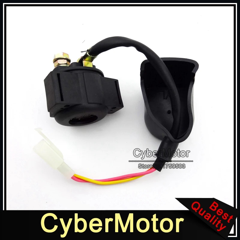 

Starter Solenoid Relay Solenoid For Go Kart Super Dirt Bike ATV Quad 4 Wheeler Fourtrax 1993 1994 1995 1996 1997 1998 1999