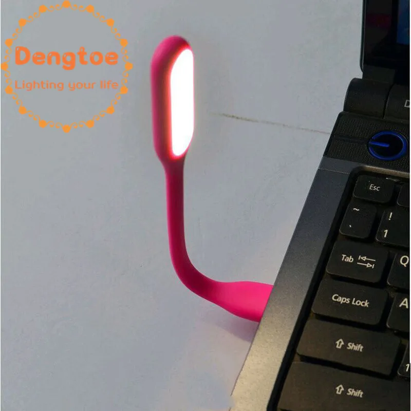 Светодиодный фонарик Dengtoe настольная лампа для чтения USB светодиодный 5 В 1 2 Вт