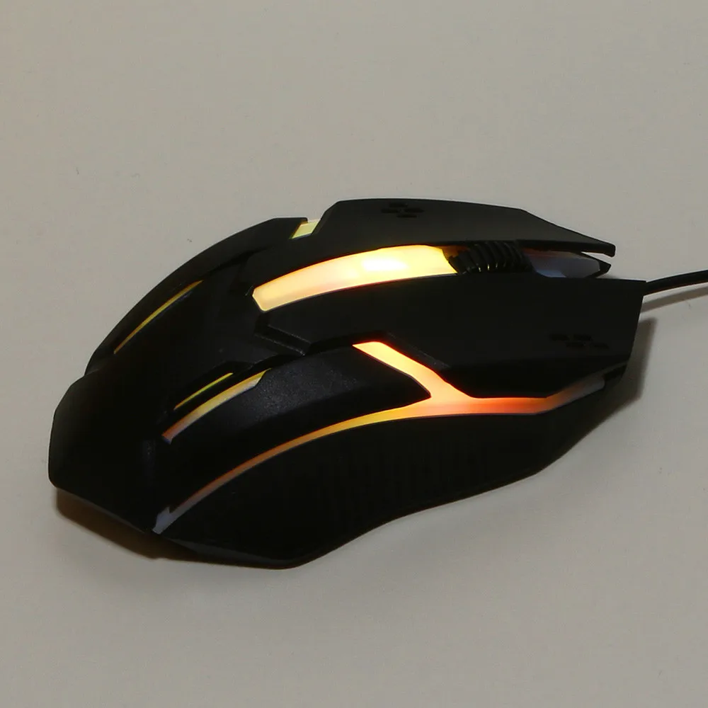 Игровая мышь геймер дизайн 1200 DPI USB Проводная оптическая игровая Мышь для ПК