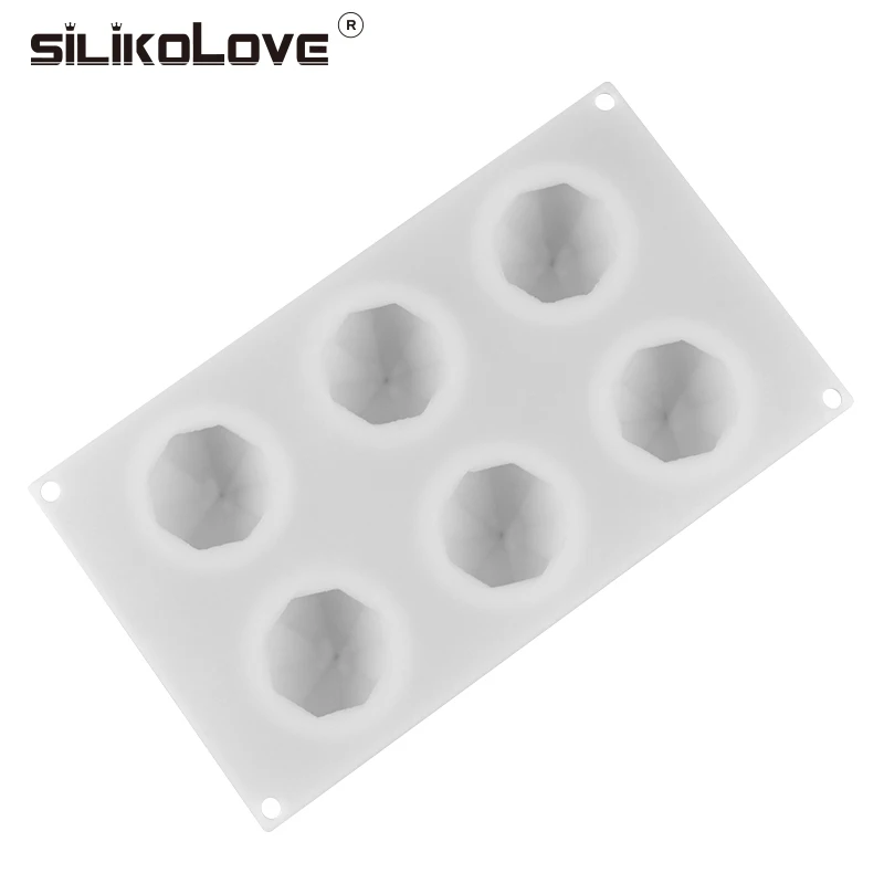 Silicolove 3d силиконовые формы для выпечки торта десерт алмазные мусс и инструменты