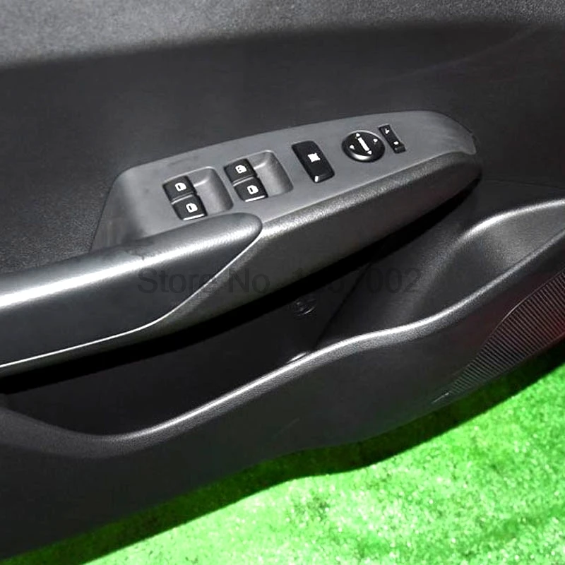 4 шт. хромированная накладка на подлокотник для внутренней двери автомобиля Hyundai