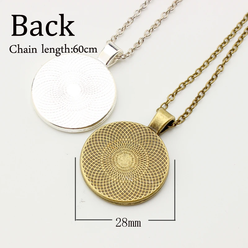 Винтажное ожерелье в африканском стиле круглый стеклянный кулон художественные