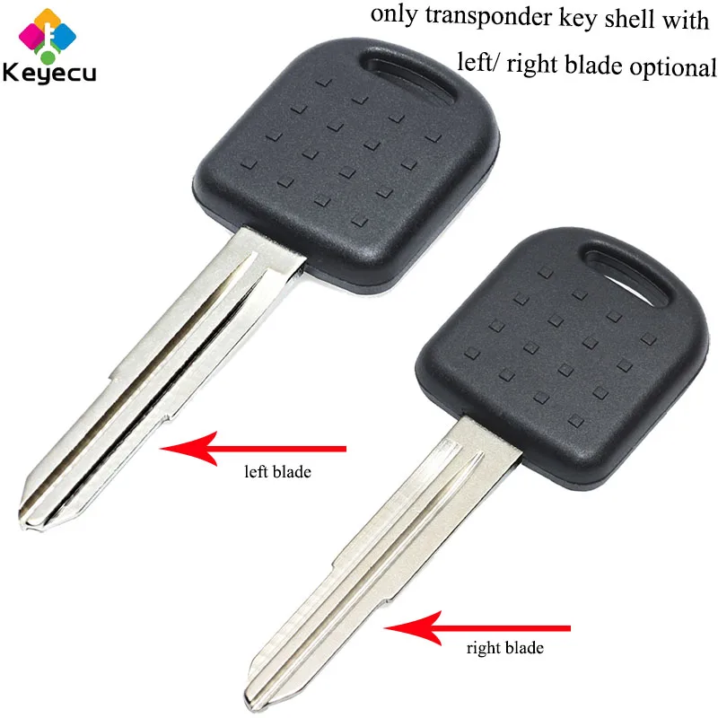 KEYECU транспондер Автомобильный ключ корпус с левым/правым лезвием FOB для Suzuki Vitara