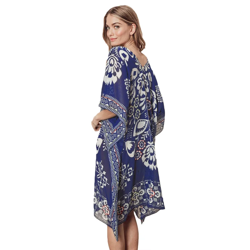 Летом приморский Женственная Дамская обувь новая пляжная одежда Цветочный принт