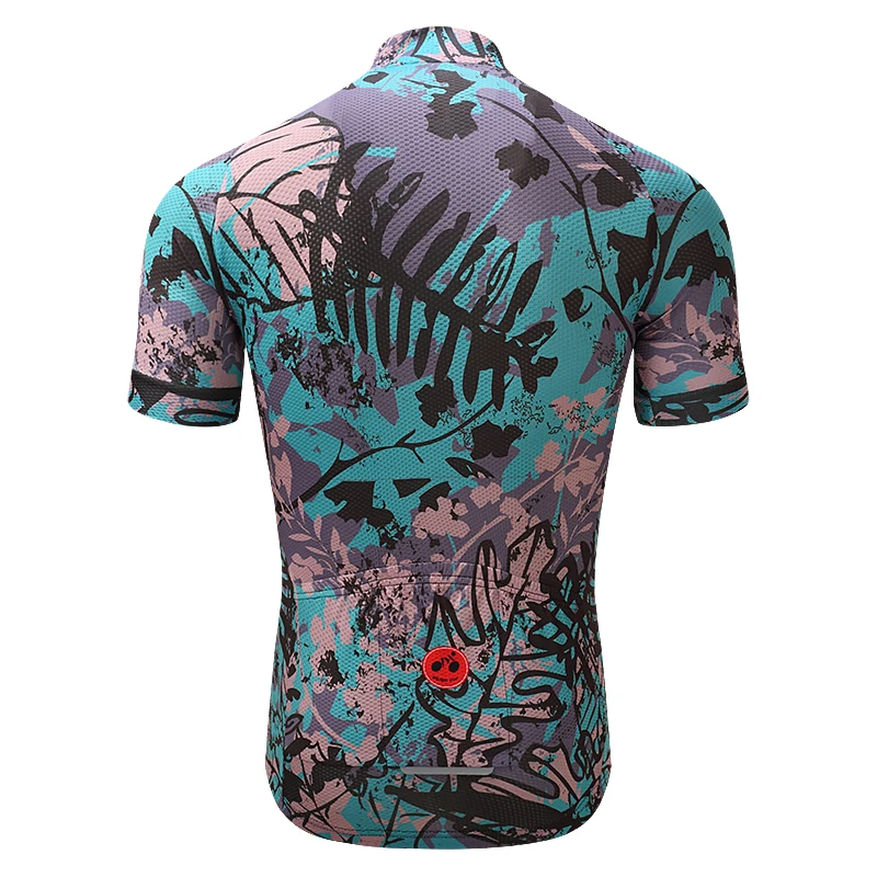 Weimostar Men Cycling Jersey Green Summer Clothing Bike Short Sleeve Bicycle Breathable Shirt mtb Top Quick-Dry | Спорт и