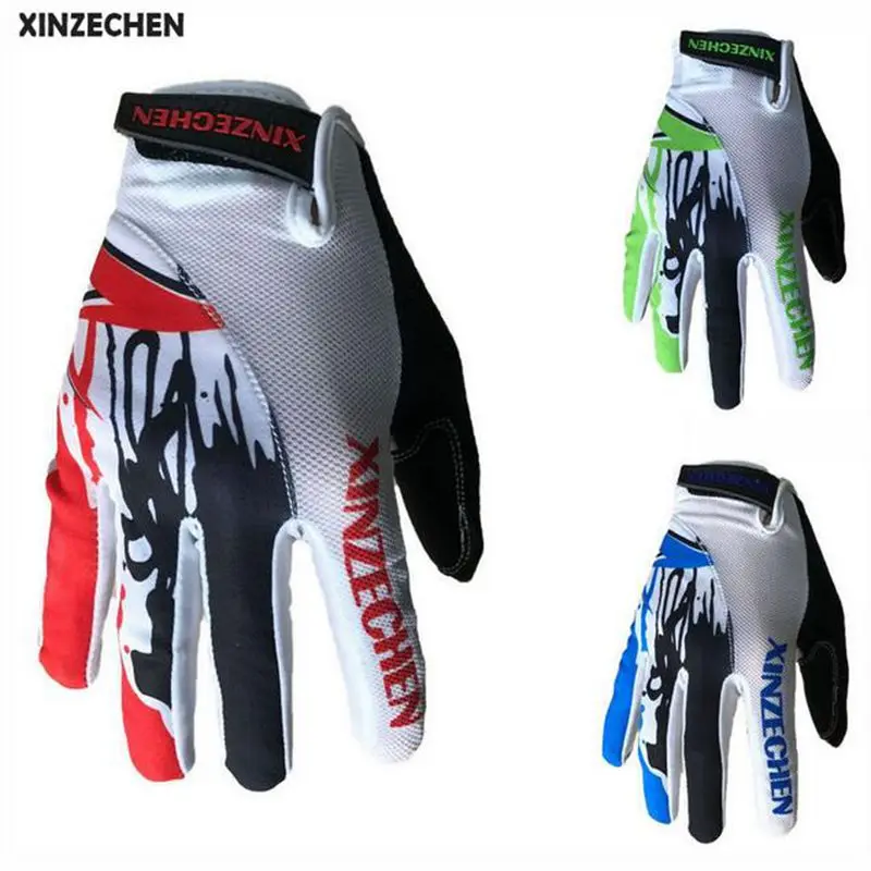 XINZECHEN крутые перчатки на весь палец 2 гелевые накладки Зимние для гоночного