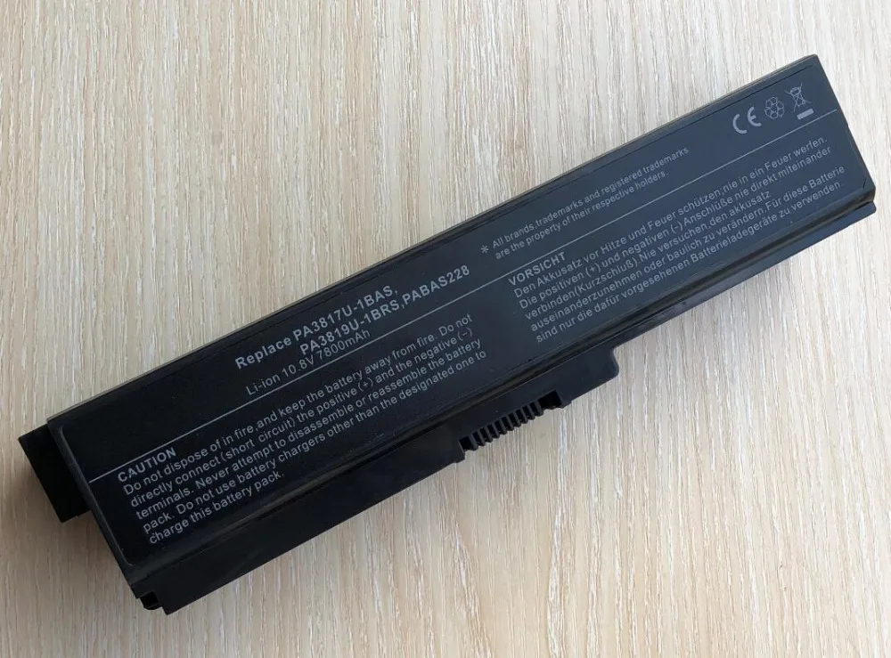 9 ячеек 6600 мАч аккумулятор для ноутбука Toshiba Satellite A660 C640 C650 C655 C660 L510 L630 L640 L650 PA3817U