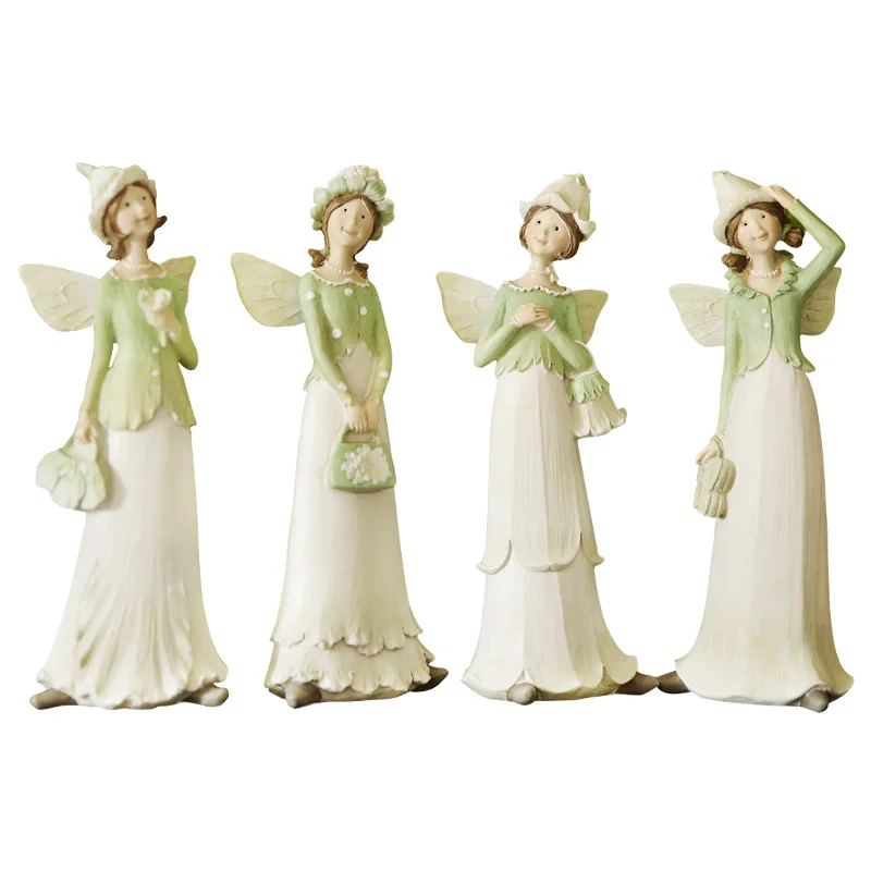 

Creative Resin Angel Ornaments Multi-Function Home Indoor Living Room Bedside Table Desktop Decoration Crafts Wedding Gifts
