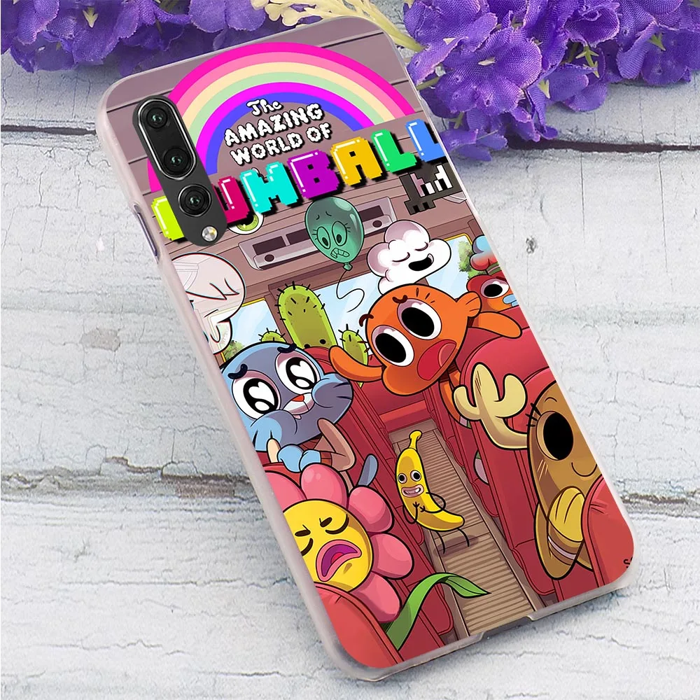 Пластиковый чехол для телефона huawei P10 Lite Amazing World of Gumball, чехол для mate 10 Lite, чехол s Pro P8 p20 P P9 Mini P Smart