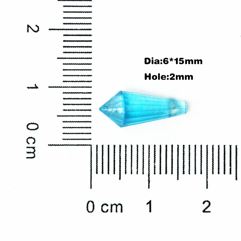 

100 шт./лот граненые хрустальные бусины каплевидные для изготовления ювелирных изделий 6x15 мм (выберите 10 цветов) горизонтальные отверстия ...
