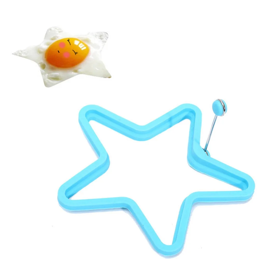 4 шт./компл. силиконовые формы Fried Egg Блин кольцо омлет круглый в форме сердца яйца
