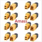 10 x Amass XT60 + Штекерный разъем с корпусом оболочки 5 штекеров 5 гнездовых (5 пар) запасных частей сервопривода