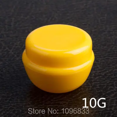 

10g Mushroom Jar, Plastic Cosmetic Cream Jar, Empty Cosmetic Packaging Container, Cosmetic Sample Box, 100PCS/Lot
