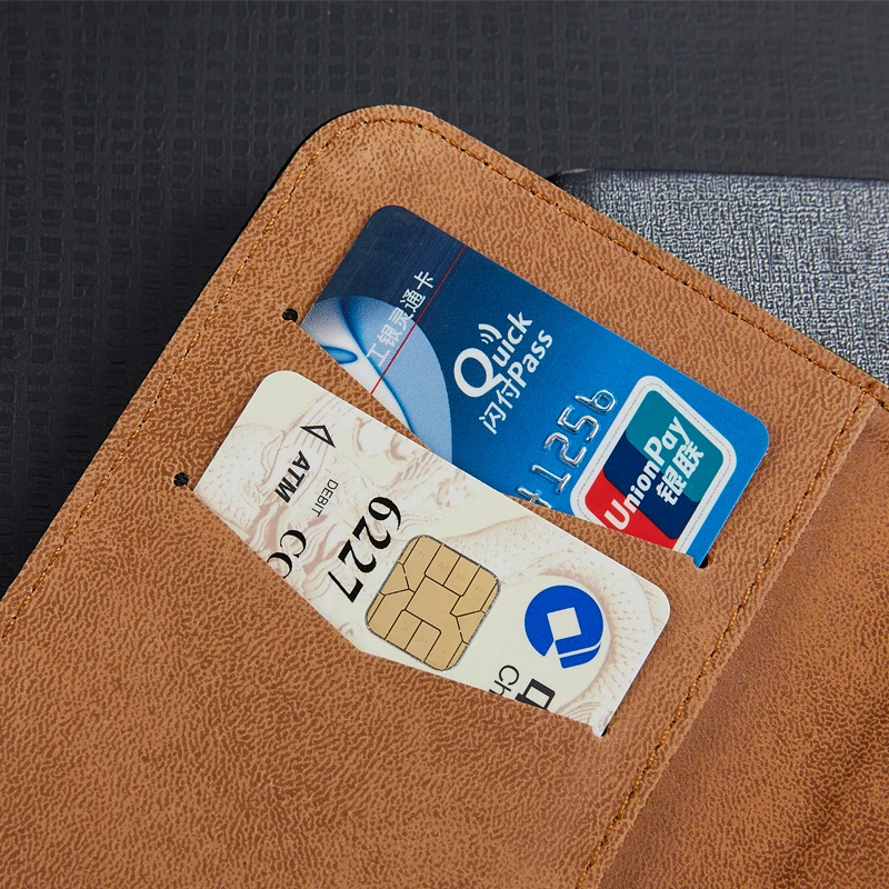 Luxury PU Leather Wallet For Kyocera Digno J Mobile Phone Bag Cover With Stand Card Holder Vintage Style Case | Мобильные телефоны